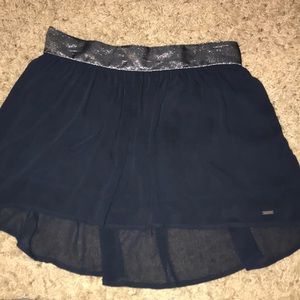 Navy Blue Hollister Skirt